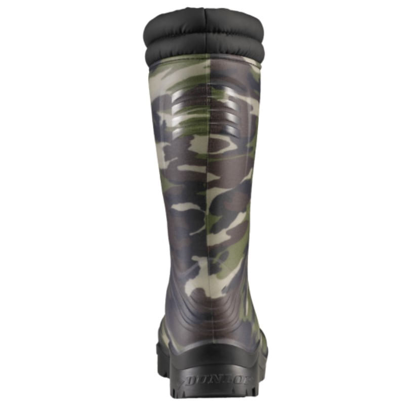 Fashion, accesorii si bijuterii - Copii - Incaltaminte copii - Ghete si cizme copii - Cizme imblanite pentru copii, Dunlop Kids Blizzard 32 Camuflaj - Infinity.ro