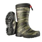 Fashion, accesorii si bijuterii - Copii - Incaltaminte copii - Ghete si cizme copii - Cizme imblanite pentru copii, Dunlop Kids Blizzard 32 Camuflaj - Infinity.ro