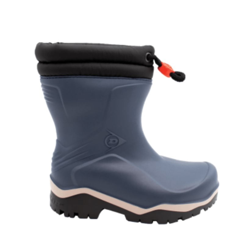 Fashion, accesorii si bijuterii - Copii - Incaltaminte copii - Ghete si cizme copii - Cizme imblanite pentru copii, Dunlop Kids Blizzard Albastru 29 - Infinity.ro