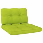 Casa si Gradina - Gradina si terasa - Mobilier exterior - Perne decorative exterior - Perne de paleti, 2 buc, verde aprins, material textil - Infinity.ro