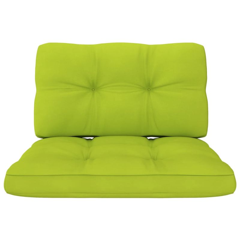 Casa si Gradina - Gradina si terasa - Mobilier exterior - Perne decorative exterior - Perne de paleti, 2 buc, verde aprins, material textil - Infinity.ro