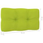 Casa si Gradina - Gradina si terasa - Mobilier exterior - Perne decorative exterior - Perne de paleti, 2 buc, verde aprins, material textil - Infinity.ro