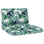 Casa si Gradina - Gradina si terasa - Mobilier exterior - Perne decorative exterior - Perne de paleti, 2 buc., model cu frunze, textil - Infinity.ro