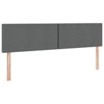 Casa si Gradina - Mobilier - Paturi si accesorii - Paturi - Pat cu lumini cu banda LED Gri inchis 180 x 200 cm tesatura - Infinity.ro