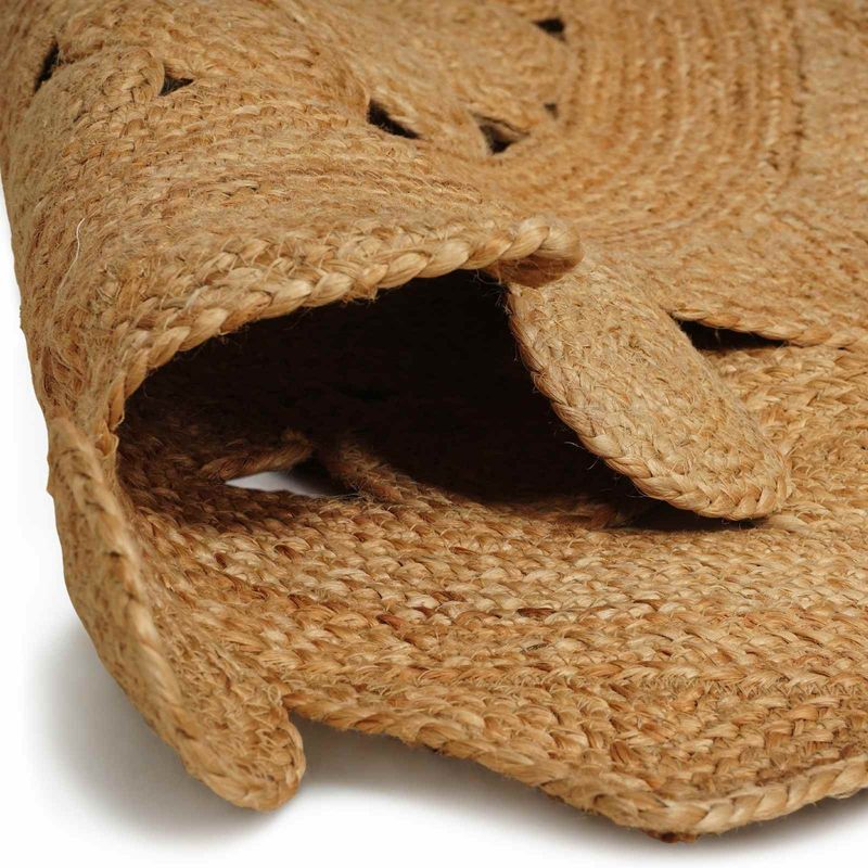 Casa si Gradina - Textile si covoare - Covoare - Covoare casa - Covor Maro Ø 180 cm Iuta - Infinity.ro