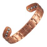 Fashion, accesorii si bijuterii - Femei - Bijuterii femei - Bratari femei - Brățară magnetică terapeutică din cupru pur 99,99% | model vs5 - Infinity.ro