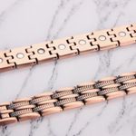 Fashion, accesorii si bijuterii - Femei - Bijuterii femei - Bratari femei - Brățară magnetică terapeutică din cupru pur 99,99% | model vs20 - Infinity.ro