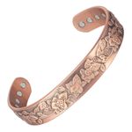 Fashion, accesorii si bijuterii - Femei - Bijuterii femei - Bratari femei - Brățară magnetică terapeutică din cupru pur 99,99% | model vs13 - Infinity.ro