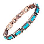 Fashion, accesorii si bijuterii - Femei - Bijuterii femei - Bratari femei - Brățară magnetică terapeutică din cupru pur 99,99% | model vs30 - Infinity.ro