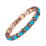 Fashion, accesorii si bijuterii - Femei - Bijuterii femei - Bratari femei - Brățară magnetică terapeutică din cupru pur 99,99% | model vs29 - Infinity.ro