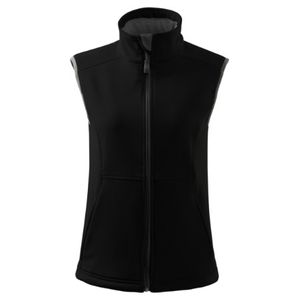 Vesta softshell pentru dama, Vision 516, Malfini Negru