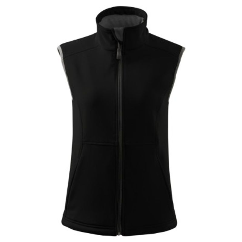 Casa si Gradina - Constructii - Echipamente de lucru - Imbracaminte protectia muncii - Vesta softshell pentru dama, Vision 516, Malfini Negru 2XL - Infinity.ro