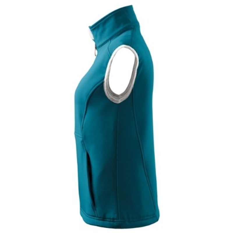 Casa si Gradina - Constructii - Echipamente de lucru - Imbracaminte protectia muncii - Vesta softshell pentru dama, Vision 516, Malfini M Turcoaz inchis - Infinity.ro