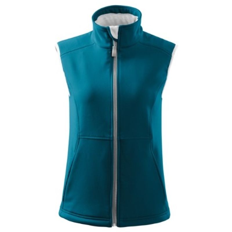 Casa si Gradina - Constructii - Echipamente de lucru - Imbracaminte protectia muncii - Vesta softshell pentru dama, Vision 516, Malfini M Turcoaz inchis - Infinity.ro
