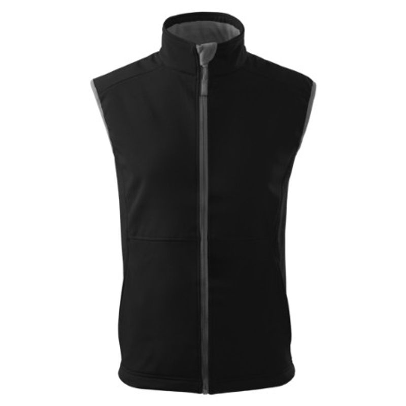 Casa si Gradina - Constructii - Echipamente de lucru - Imbracaminte protectia muncii - Vesta softshell pentru barbati, Vision 517, Malfini Negru 2XL - Infinity.ro