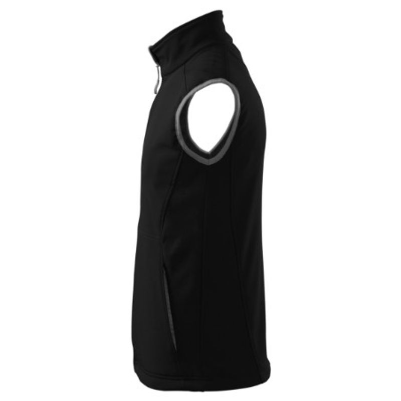 Casa si Gradina - Constructii - Echipamente de lucru - Imbracaminte protectia muncii - Vesta softshell pentru barbati, Vision 517, Malfini Negru 2XL - Infinity.ro