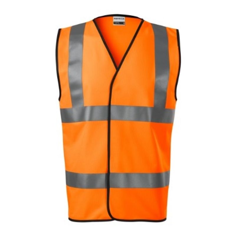 Casa si Gradina - Constructii - Echipamente de lucru - Imbracaminte protectia muncii - Vesta reflectorizanta unisex, HV Bright 9V3, Malfini M Portocaliu - Infinity.ro