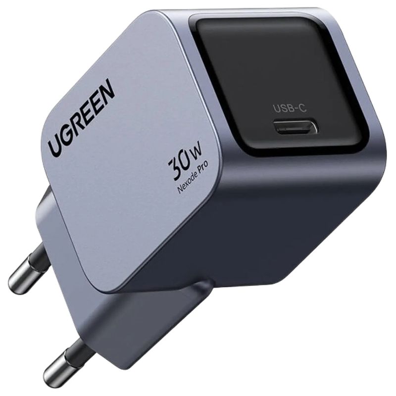 Laptop, Telefoane si Tablete - Telefoane mobile si accesorii - Accesorii Telefoane - Incarcatoare telefoane - Incarcator retea UGREEN Nexode Pro 30W USB-C GaN Fast Charger EU, 1 x USB-C, Gri - Infinity.ro