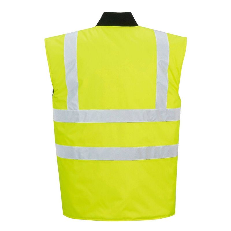 Casa si Gradina - Constructii - Echipamente de lucru - Imbracaminte protectia muncii - Vesta de protectie Termica Reversibila Hi-Vis Portwest, S469 XXXL Galben - Infinity.ro