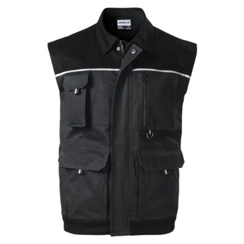 Casa si Gradina - Constructii - Echipamente de lucru - Imbracaminte protectia muncii - Vesta de lucru pentru barbati, Woody W52, Malfini Ebony Gray 48/50 - Infinity.ro