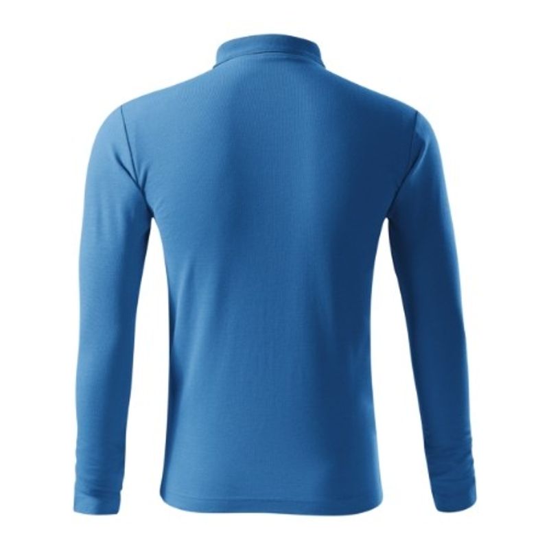 Fashion, accesorii si bijuterii - Barbati - Imbracaminte - Tricouri si bluze barbati - Tricou polo pentru barbati, Pique Polo LS 221, Malfini S Albastru - Infinity.ro