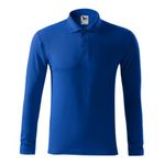 Fashion, accesorii si bijuterii - Barbati - Imbracaminte - Tricouri si bluze barbati - Tricou polo pentru barbati, Pique Polo LS 221, Malfini M Albastru - Infinity.ro