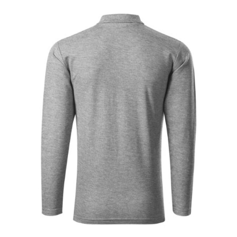 Fashion, accesorii si bijuterii - Barbati - Imbracaminte - Hanorace barbati - Tricou polo pentru barbati, Pique Polo LS 221, Malfini Gri 3XL - Infinity.ro