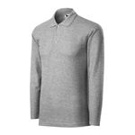 Fashion, accesorii si bijuterii - Barbati - Imbracaminte - Hanorace barbati - Tricou polo pentru barbati, Pique Polo LS 221, Malfini Gri 3XL - Infinity.ro