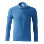 Fashion, accesorii si bijuterii - Barbati - Imbracaminte - Tricouri si bluze barbati - Tricou polo pentru barbati, Pique Polo LS 221, Malfini Albastru 2XL - Infinity.ro