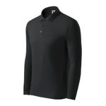 Fashion, accesorii si bijuterii - Barbati - Imbracaminte - Tricouri si bluze barbati - Tricou polo pentru barbati, Pique Polo LS 221, Malfini Ebony Gray 2XL - Infinity.ro