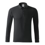 Fashion, accesorii si bijuterii - Barbati - Imbracaminte - Tricouri si bluze barbati - Tricou polo pentru barbati, Pique Polo LS 221, Malfini Ebony Gray 2XL - Infinity.ro