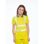 Casa si Gradina - Constructii - Echipamente de lucru - Imbracaminte protectia muncii - Tricou Polo de protectie, reflectorizant, de femei Pro-LW72 XXL Galben - Infinity.ro