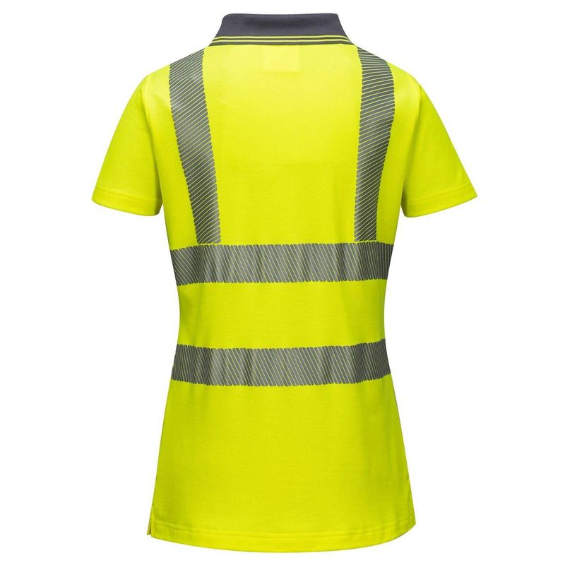 Casa si Gradina - Constructii - Echipamente de lucru - Imbracaminte protectia muncii - Tricou Polo de protectie, reflectorizant, de femei Pro-LW72 XXL Galben - Infinity.ro