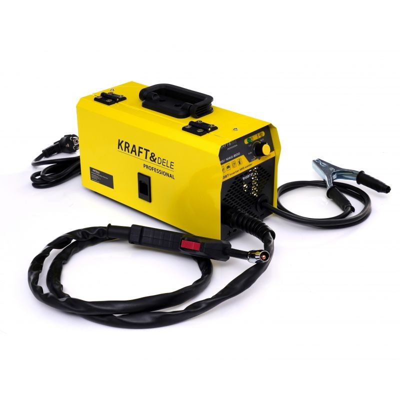 Casa si Gradina - Constructii - Scule electrice si accesorii - Aparate de sudura - Aparat de sudura invertor, Kraft&dele, MIG/MAG, masca de sudura, 200A , KD810 - Infinity.ro