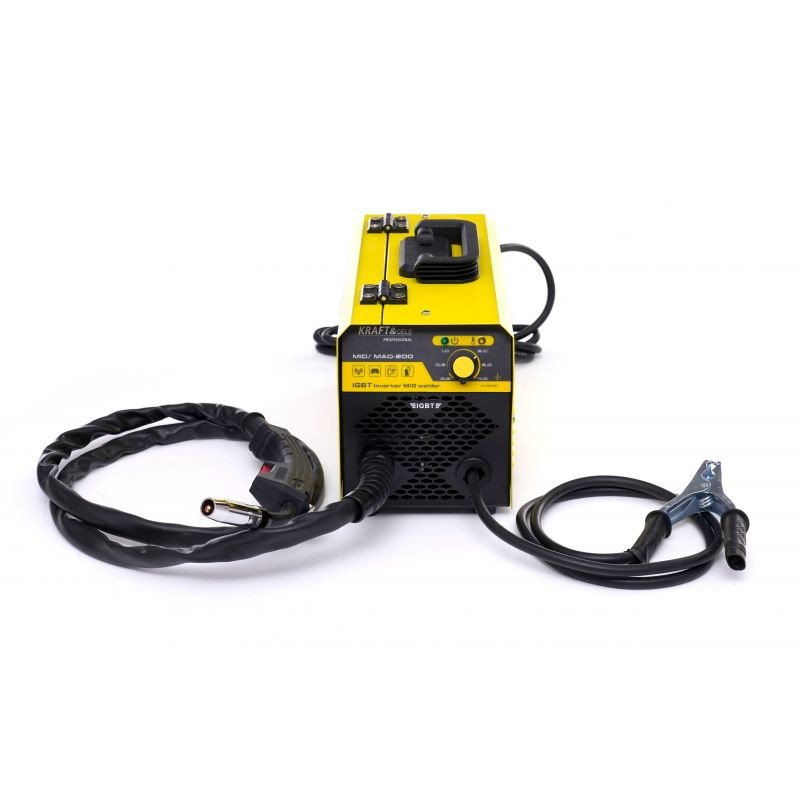 Casa si Gradina - Constructii - Scule electrice si accesorii - Aparate de sudura - Aparat de sudura invertor, Kraft&dele, MIG/MAG, masca de sudura, 200A , KD810 - Infinity.ro