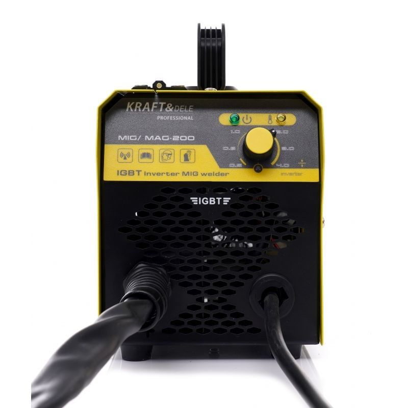 Casa si Gradina - Constructii - Scule electrice si accesorii - Aparate de sudura - Aparat de sudura invertor, Kraft&dele, MIG/MAG, masca de sudura, 200A , KD810 - Infinity.ro