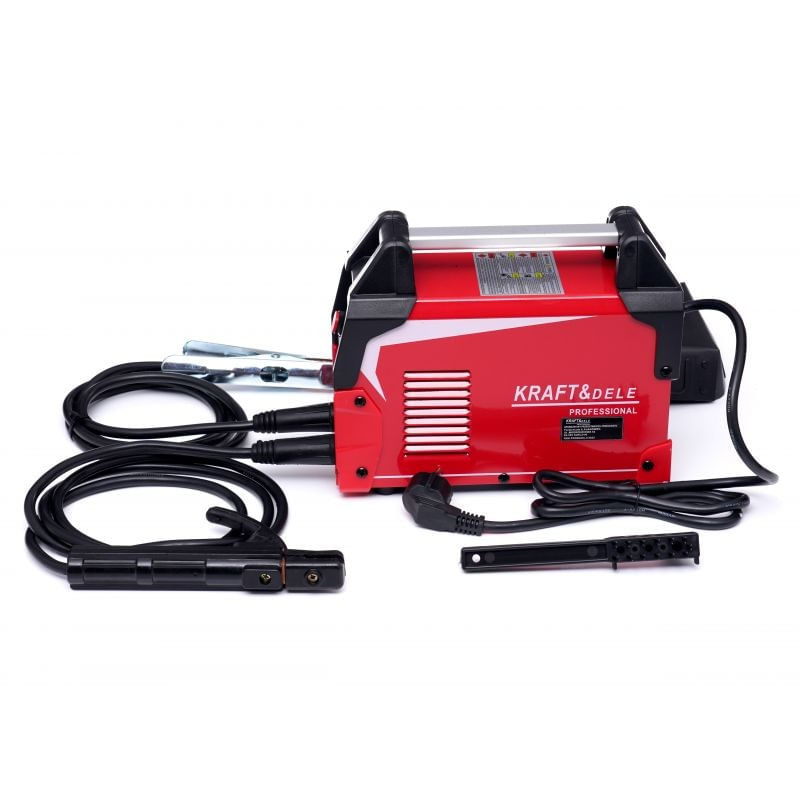 Casa si Gradina - Constructii - Scule electrice si accesorii - Aparate de sudura - Aparat de sudura, MMA IGBT LCD 330A, KD1827, Kraft&Dele - Infinity.ro