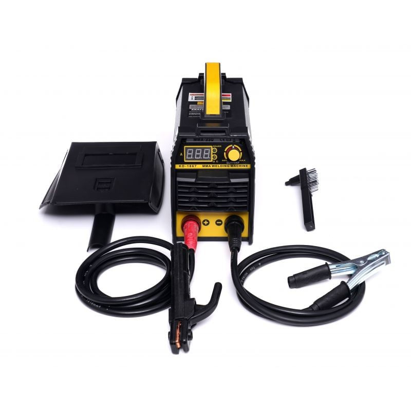 Casa si Gradina - Constructii - Scule electrice si accesorii - Aparate de sudura - Aparat sudura MMA IGBT, Kraft&Dele, KD1867, LCD, 330A - Infinity.ro