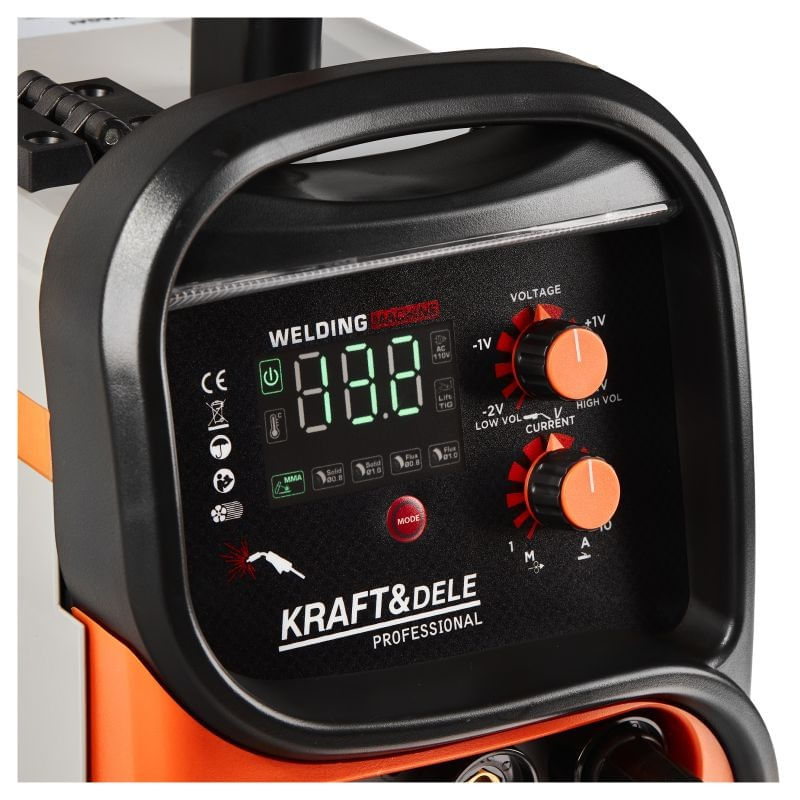 Casa si Gradina - Constructii - Scule electrice si accesorii - Aparate de sudura - Aparat de sudura IGBT ,Gaz,fara Gaz,MMA,MIG, kraft&dele, KD1883 - Infinity.ro