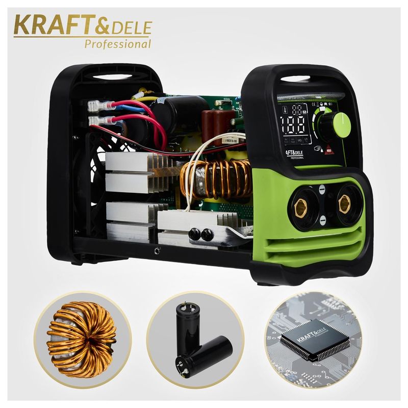 Casa si Gradina - Constructii - Scule electrice si accesorii - Aparate de sudura - Aparat de sudura invertor 330A MMA TIG LIFT VRD, Kraft&Dele, KD1783 - Infinity.ro