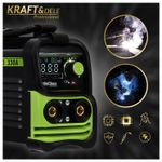 Casa si Gradina - Constructii - Scule electrice si accesorii - Aparate de sudura - Aparat de sudura invertor 330A MMA TIG LIFT VRD, Kraft&Dele, KD1783 - Infinity.ro