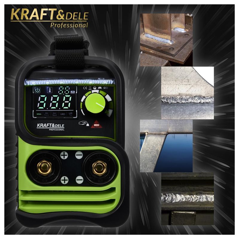 Casa si Gradina - Constructii - Scule electrice si accesorii - Aparate de sudura - Aparat de sudura invertor 330A MMA TIG LIFT VRD, Kraft&Dele, KD1783 - Infinity.ro