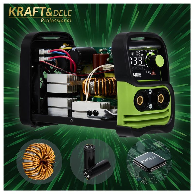 Casa si Gradina - Constructii - Scule electrice si accesorii - Aparate de sudura - Aparat de sudura invertor 330A MMA TIG LIFT VRD, Kraft&Dele, KD1783 - Infinity.ro