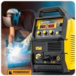Casa si Gradina - Constructii - Scule electrice si accesorii - Aparate de sudura - Aparat de sudura tip invertor migomat, Powermat, 200 A, 3 moduri, PM‑IMGT‑200LP - Infinity.ro