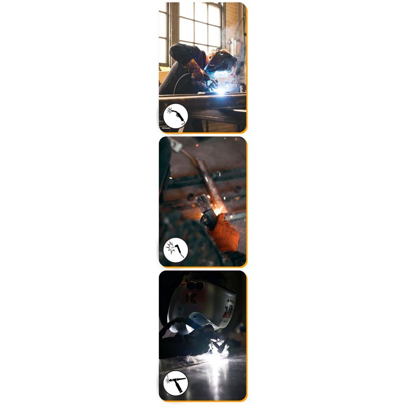 Casa si Gradina - Constructii - Scule electrice si accesorii - Aparate de sudura - Aparat sudura tip invertor, Powermat, 200A, MIG MAG MMA TIG, PM-IMGTS-200AL - Infinity.ro