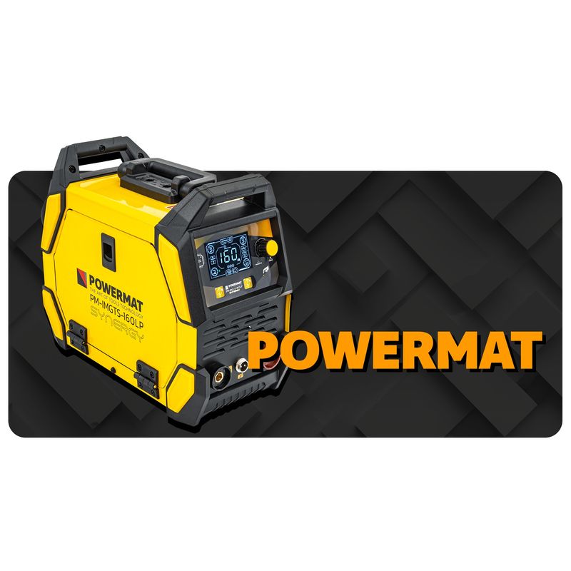 Casa si Gradina - Constructii - Scule electrice si accesorii - Aparate de sudura - Aparat de sudura tip invertor migomat, Powermat, 160 A MIG/MMA/TIG Lift, PM‑IMGTS‑160LP - Infinity.ro