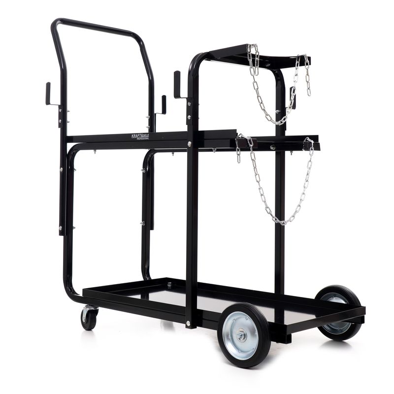Casa si Gradina - Constructii - Scule electrice si accesorii - Accesorii aparate de sudura - Carucior de sudura, Kraft&Dele, 70 kg, KD372 - Infinity.ro