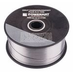 Casa si Gradina - Constructii - Scule electrice si accesorii - Accesorii aparate de sudura - Fir de Sudura Autoprotejat Powermat E71T-GS, 0.8mm, 1kg - Infinity.ro