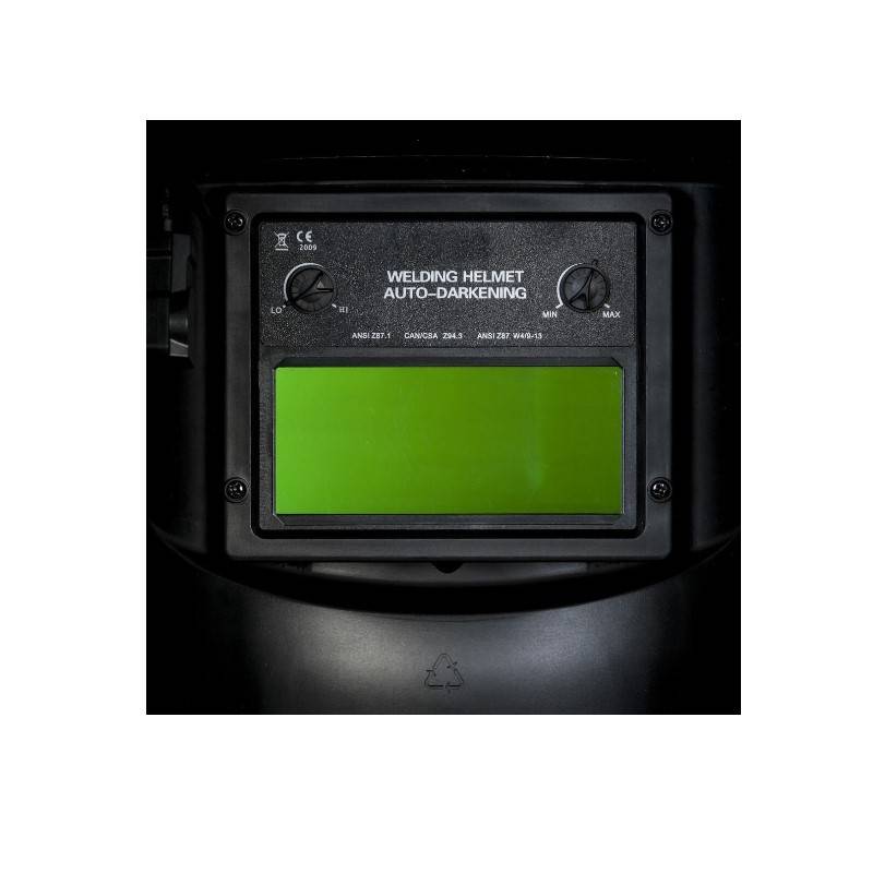 Casa si Gradina - Constructii - Scule electrice si accesorii - Accesorii aparate de sudura - Masca de protectie pentru sudura, PW65, cu cristale lichide optoelectronica BizWeld Plus - Infinity.ro