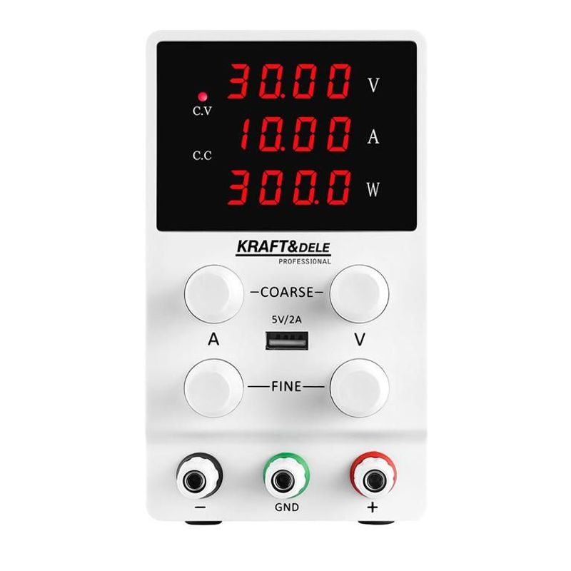 Casa si Gradina - Electrice - Accesorii electrice - Stabilizatoare tensiune si ups - Sursa de Alimentare de Laborator, Kraft&Dele, KD5870 - Infinity.ro